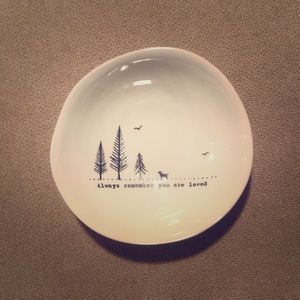Ceramic jewelry dish